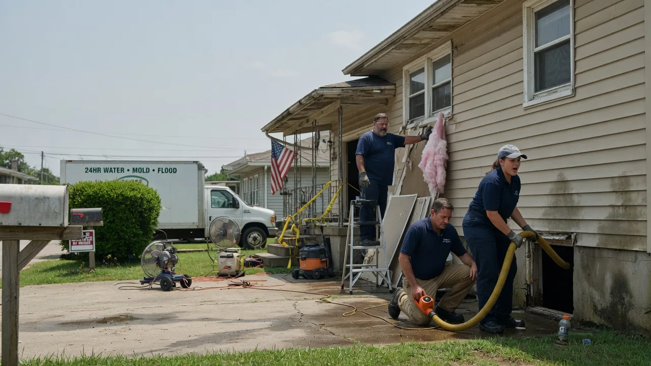 Water Damage Repair in Savonburg, KS near me